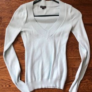Womens express v neck sweater size Large